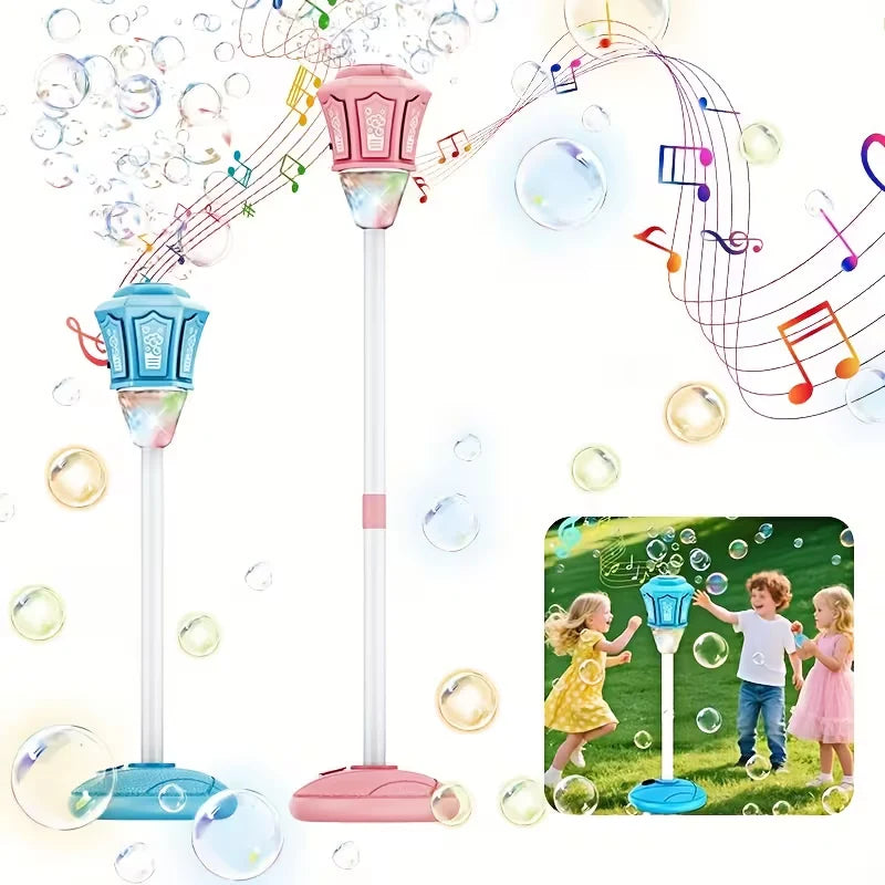 Bubble Torch Fun Garden Lamp Toy with LED Lights