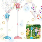 Bubble Torch Fun Garden Lamp Toy with LED Lights